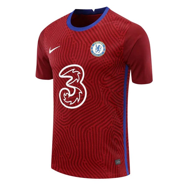 Tailandia Camiseta Chelsea Portero 2020-2021 Borgona